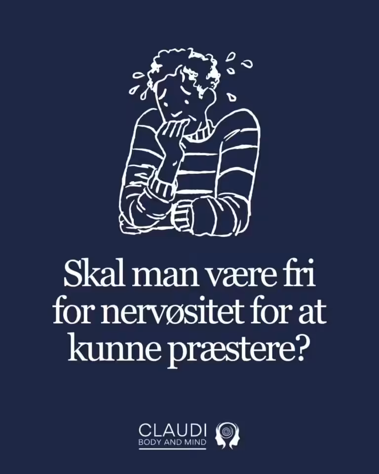 Nerv&oslash;sitet er en af de mest almindelige f&oslash;lelser n&aring;r man er atlet, musiker, leder, skuespiller eller&hellip;